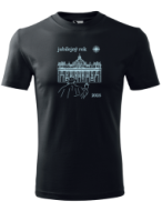 Obr�zok produktu - Tri�ko Unisex Jubilejn� rok 2025 tmavosiv�